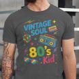 80’s Kid Nostalgia Retro Music Lover Retro 1980s Throwback Unisex Jersey T-Shirt