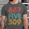 8675309 Retro Vintage 80's 90's Music Nostalgia Unisex Jersey T-Shirt 8675309 Retro Vintage 80's 90's Music Nostalgia Unisex Jersey T-Shirt