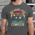 8th Grade Level Complete Gamer Class Of 2025 Graduation Boy Unisex Jersey T-Shirt