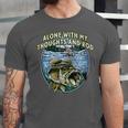 Alone With My Thoughts And Rod Introvert Fishing Antisocial Unisex Jersey T-Shirt Alone With My Thoughts And Rod Introvert Fishing Antisocial Unisex Jersey T-Shirt