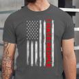 American Flag Loner Geeks Antisocial For Introvert Pride Unisex Jersey T-Shirt