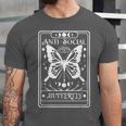 Anti-Social Butterfly Introvert Dislike People Unisex Jersey T-Shirt