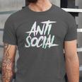 Anti Social Anti Social Club Introvert People Hate Unisex Jersey T-Shirt Anti Social Anti Social Club Introvert People Hate Unisex Jersey T-Shirt