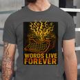 Antiques Collector Writing Retro Nostalgia Curiosity Unisex Jersey T-Shirt