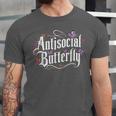 ANTISOCIAL BUTTERFLY Introvert Unisex Jersey T-Shirt