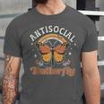 Antisocial Butterfly Tee For Introvert Men Women Girls Unisex Jersey T-Shirt