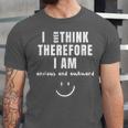 Anxiety Awareness Mental Health Top For Introvert Unisex Jersey T-Shirt
