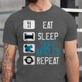 Athletic Trainer Eat Sleep Tape Ankles Graduation Unisex Jersey T-Shirt