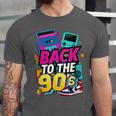 Back To The 90s Nostalgia Cassette Game Console Boombox Unisex Jersey T-Shirt