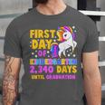 Back To School First Day Of Kindergarten Graduation Unicorn Unisex Jersey T-Shirt
