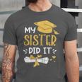 Back To School My Sister Did It Graduation Proud Sister Graduated Female X-Small Unisex Jersey T-Shirt