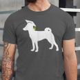 Basenji Graduation Dog Graduate Unisex Jersey T-Shirt