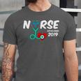 Best Nurse Graduation- RN Nurse Established 2019 LPN Unisex Jersey T-Shirt