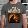 Bigfoot Saturday Morning Nostalgia Unisex Jersey T-Shirt