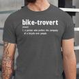 Biketrovert Bicycle Humor Definition Introvert Unisex Jersey T-Shirt Biketrovert Bicycle Humor Definition Introvert Unisex Jersey T-Shirt