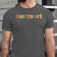 Book Lovers Introverted Bookworm Reading Booktrovert Unisex Jersey T-Shirt