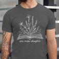 Bookworm One More Chapter Cozy Reader Minimalist Book Lover Unisex Jersey T-Shirt