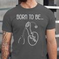 Born To Be a Nurse Doctor Graduation T-Shirt Unisex Jersey T-Shirt