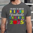 My Brother Graduated Kindergarten Class Of 2025 Graduation Unisex Jersey T-Shirt
