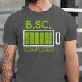 Bsc Completed Bachelor Of Science Graduation 2025 Unisex Jersey T-Shirt