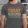 I Can't People Today I Peopled Yesterday Introvert Unisex Jersey T-Shirt I Can't People Today I Peopled Yesterday Introvert Unisex Jersey T-Shirt