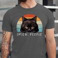 Cat Pun Introvert Anti Social Ew People Kitty Unisex Jersey T-Shirt