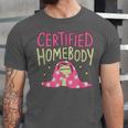 Certified Homebody Trendy Frog Introvert Unisex Jersey T-Shirt Certified Homebody Trendy Frog Introvert Unisex Jersey T-Shirt