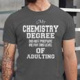 Chemistry Degree Graduation Quote Unisex Jersey T-Shirt