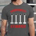 Chemistry Science Joke Graduated Cylinder Graduation T-Shirt Unisex Jersey T-Shirt