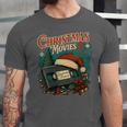 Christmas Movies Chill Retro VHS Holiday Nostalgia Unisex Jersey T-Shirt