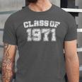 Class Of 1971 71 School Tee Shirt Graduation Class Party Unisex Jersey T-Shirt