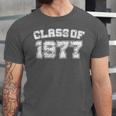 Class Of 1977 77 School Tee Shirt Graduation Class Party Unisex Jersey T-Shirt