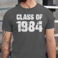 Class Of 1984 High School College Graduation Reunion Unisex Jersey T-Shirt