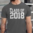 Class Of 2018 Graduation Senior High School College Unisex Jersey T-Shirt