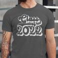 Class Of 2022 High School Senior College Senior Graduation Unisex Jersey T-Shirt