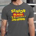 Class Of 2022 Senior 2000s Animated Movie Style Graduation Unisex Jersey T-Shirt