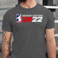 Class Of 2022 Senior Year Gamer Style Graduation For Grad Unisex Jersey T-Shirt