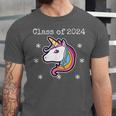 Class Of 2024 Graduation Year Unicorn Tee Shirt Unisex Jersey T-Shirt