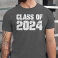 Class Of 2024 High School College Graduation Reunion T-Shirt Unisex Jersey T-Shirt