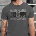 Class Of 2024 Level Complete Video Gamer Senior Graduation Unisex Jersey T-Shirt