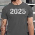 Class Of 2025 Graduation School Vintage Spirit Senior 2025 Unisex Jersey T-Shirt