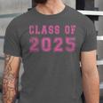 Class Of 2025 High School Graduation Date GraduateShirt Unisex Jersey T-Shirt
