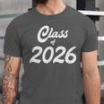 Class Of 2026 Graduation School Spirit Her Senior Class Unisex Jersey T-Shirt