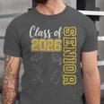 Class Of 2026 Senior 26 High School Graduation -Gold Unisex Jersey T-Shirt