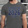 Class Of 2026 Senior Graduation High School College Grad Unisex Jersey T-Shirt