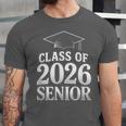 Class Of 2026 Senior Graduation School College Unisex Jersey T-Shirt