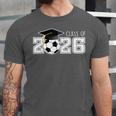 Class Of 2026 Senior 2026 Soccer High School Graduation Unisex Jersey T-Shirt