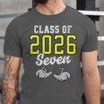 Class Of 2026 Six Seven Senior Yellow Graduation 6 7 Unisex Jersey T-Shirt