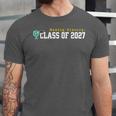 Class Of 2027 Graduation Making History Seniors Graduate Unisex Jersey T-Shirt