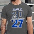 Class Of 2027 Senior 2027 Graduation Unisex Jersey T-Shirt